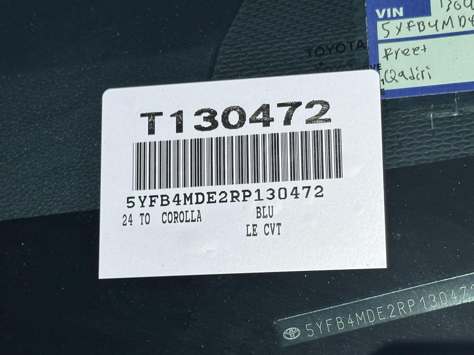 2024 Toyota Corolla LE photo 11