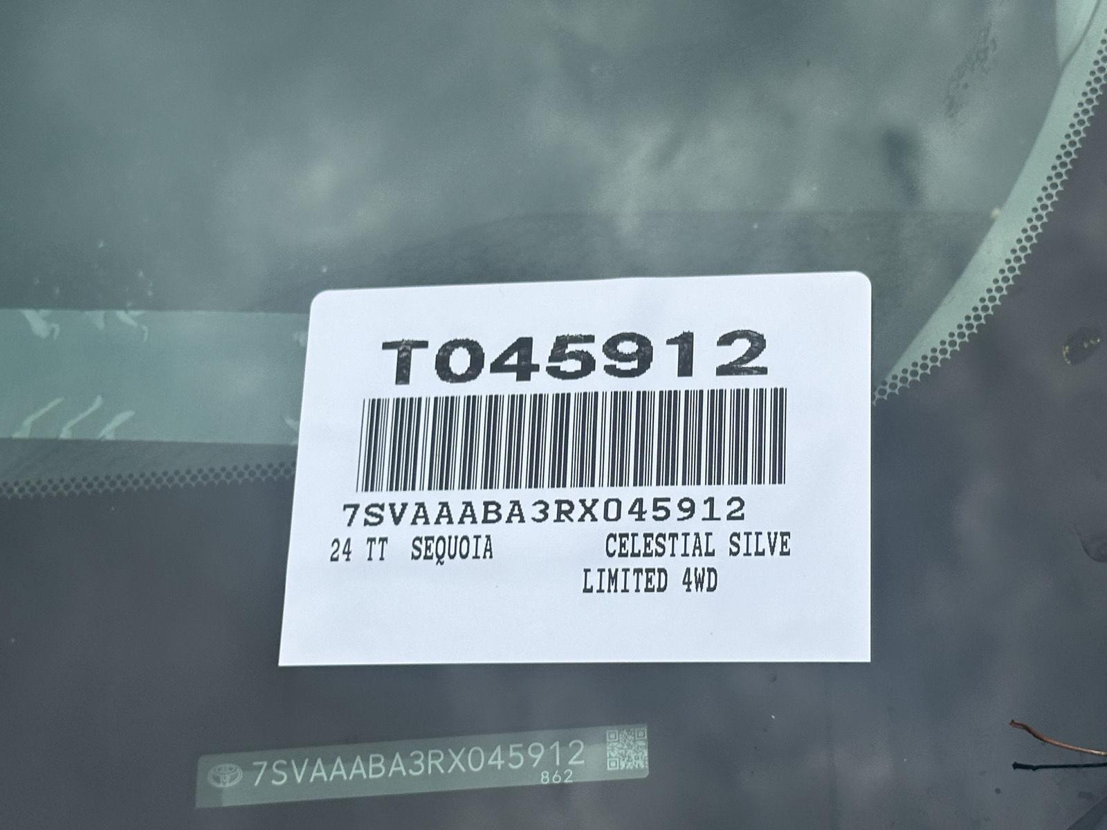 2024 Toyota Sequoia Limited photo 13