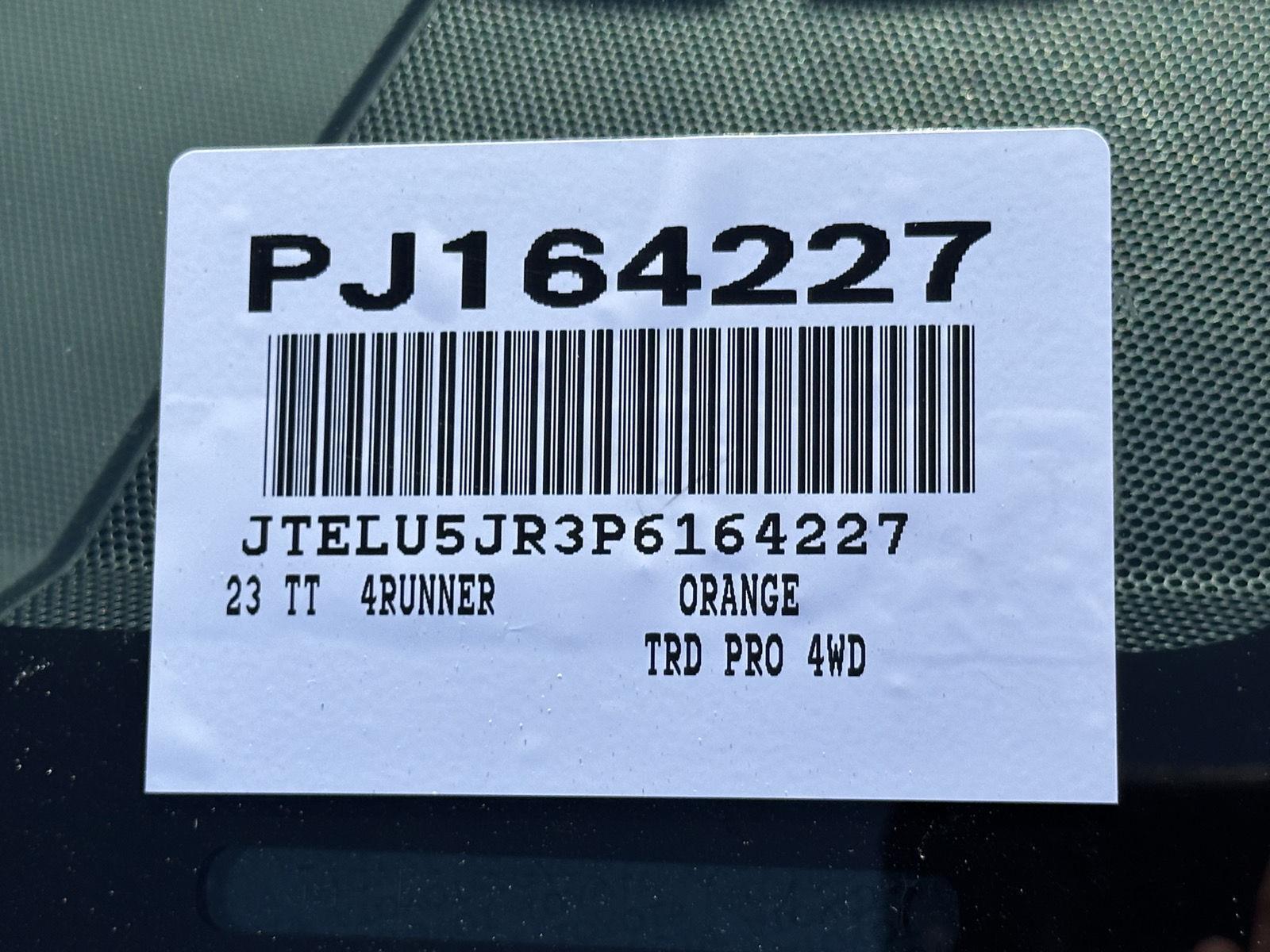 2023 Toyota 4Runner TRD Pro photo 14