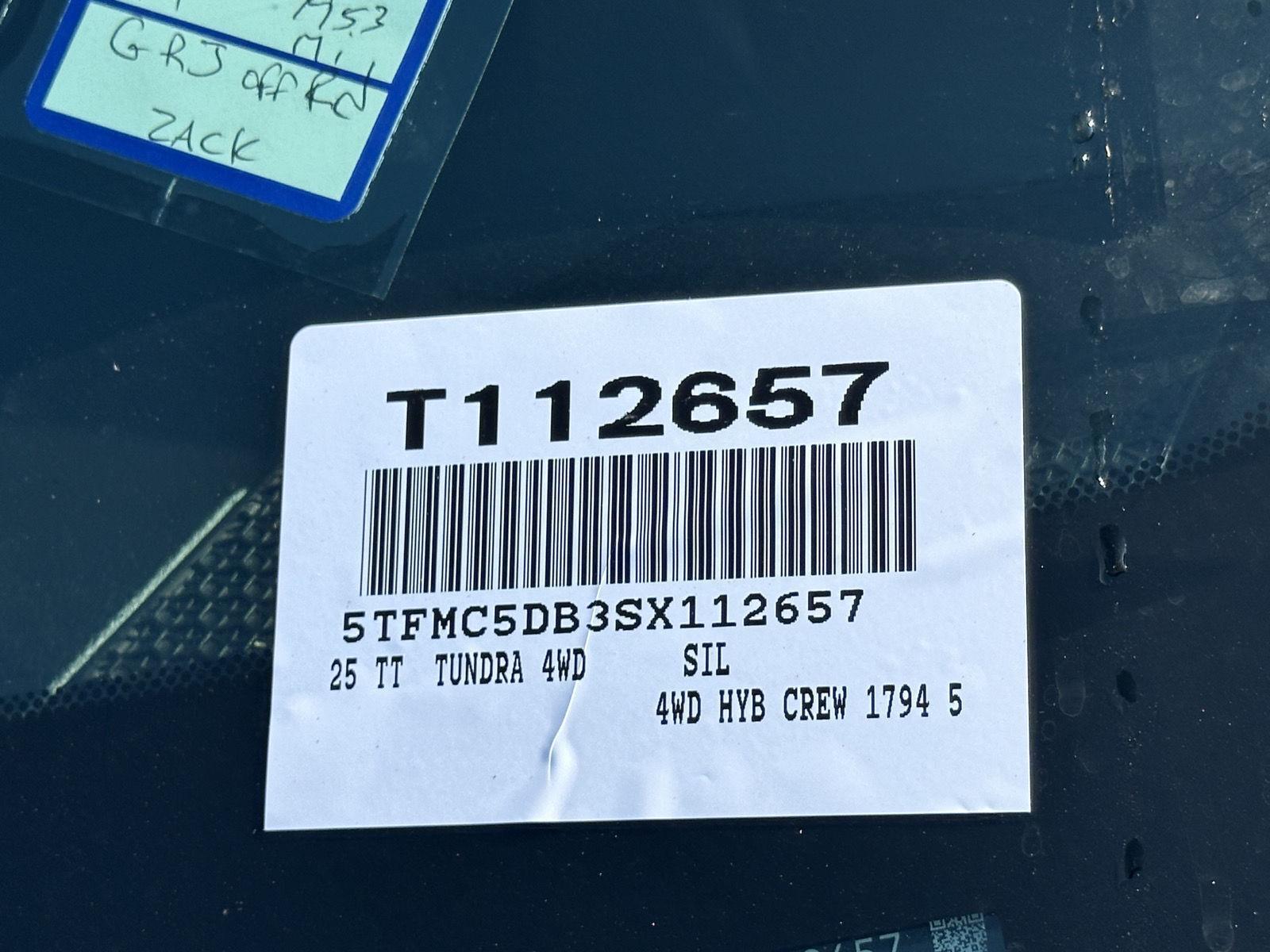 2025 Toyota Tundra 1794 Edition Hybrid photo 13