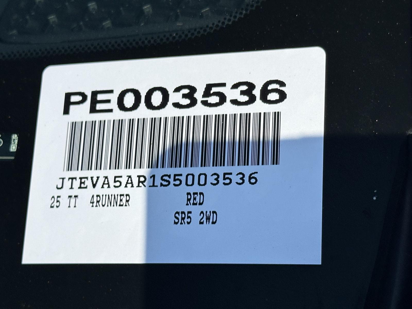 2025 Toyota 4Runner SR5 photo 14