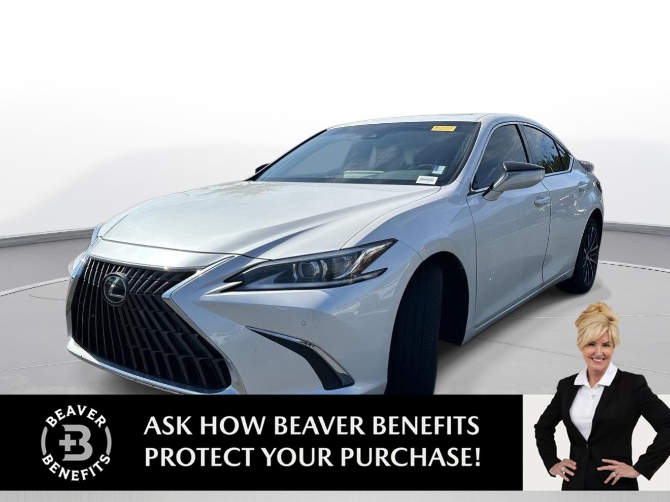 Eminent White Pearl 2022 Lexus ES Sedan All-Wheel Drive Automatic