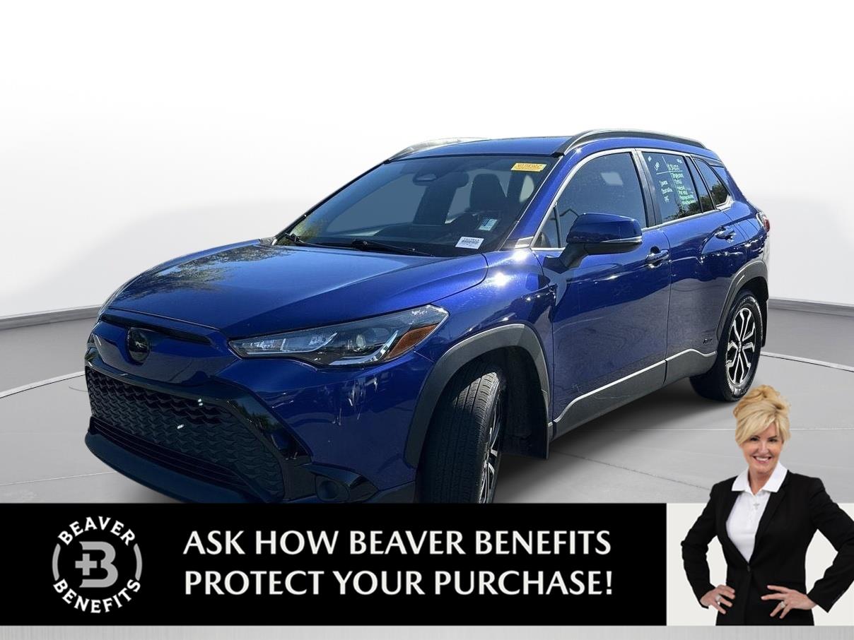 Blue Crush Metallic 2024 Toyota Corolla Cross Hybrid SUV / Crossover All-Wheel Drive Continuously Variable Transmission