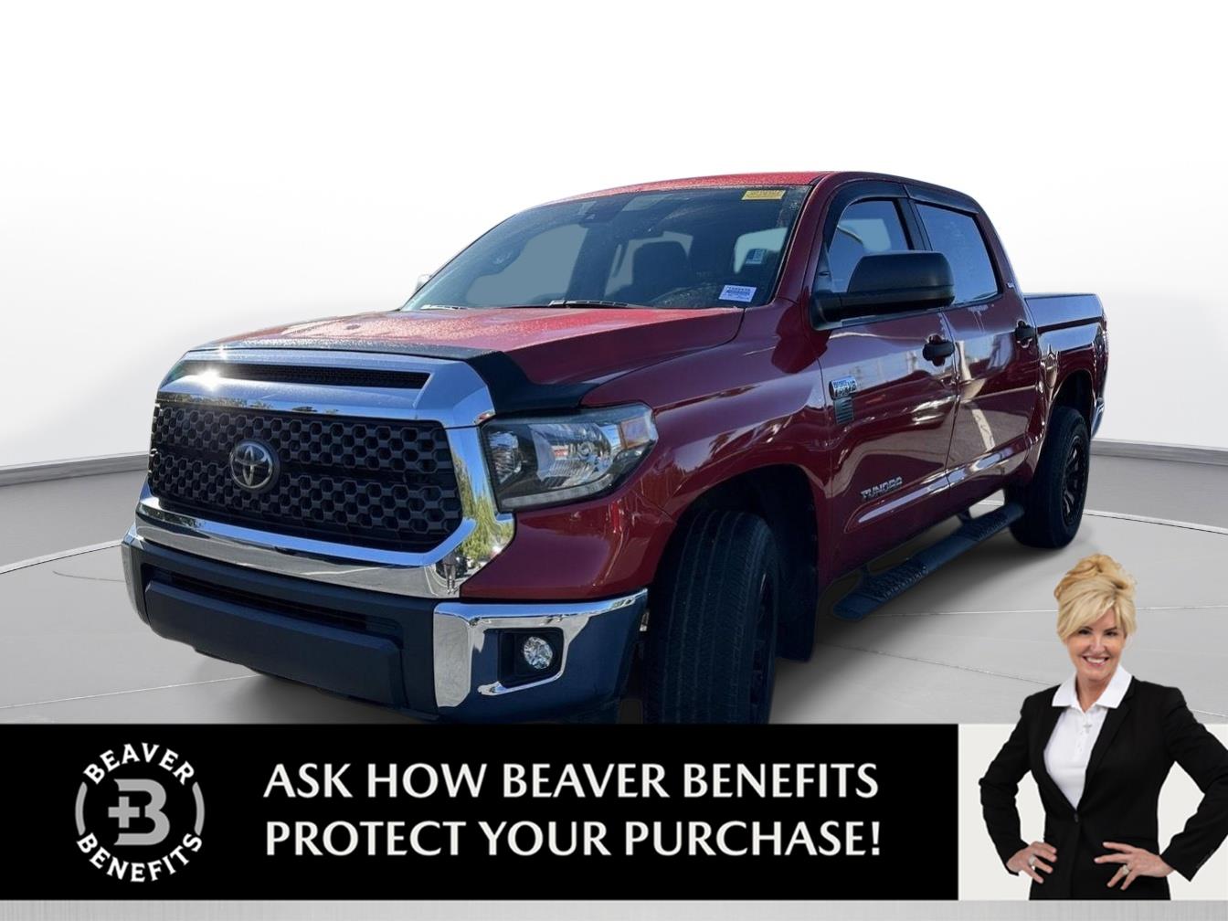 Barcelona Red Metallic 2021 Toyota Tundra Pickup Truck 4X2 Automatic