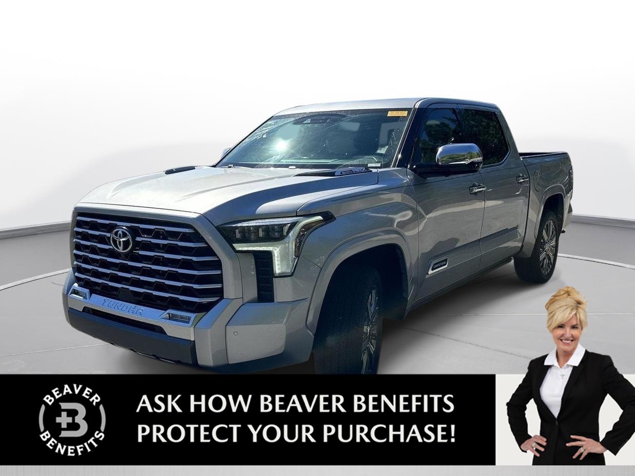 Celestial Silver Metallic 2023 Toyota Tundra Hybrid Pickup Truck Four-Wheel Drive Automatic