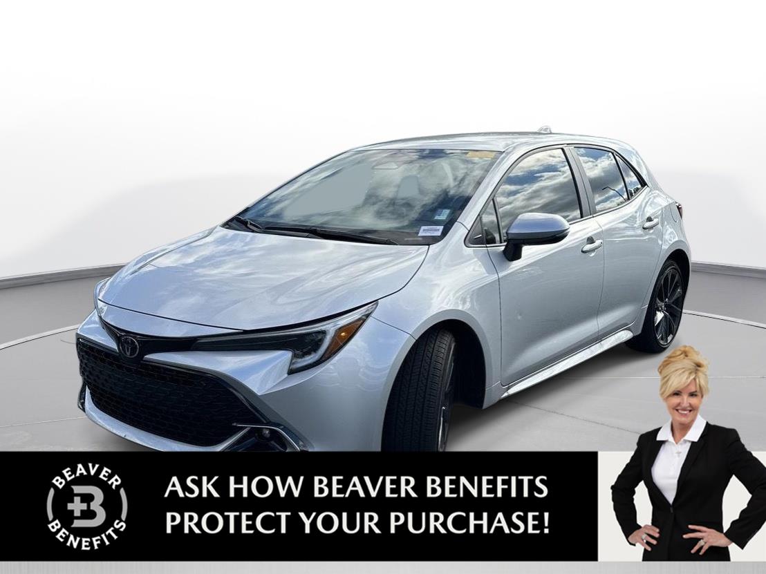 Classic Silver Metallic 2025 Toyota Corolla Hatchback Hatchback Front-Wheel Drive Continuously Variable Transmission