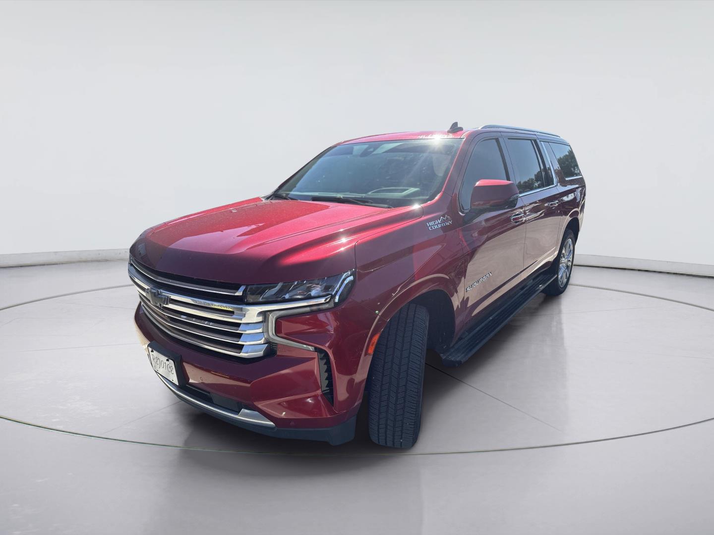Cherry Red Tintcoat 2021 Chevrolet Suburban SUV / Crossover Four-Wheel Drive Automatic
