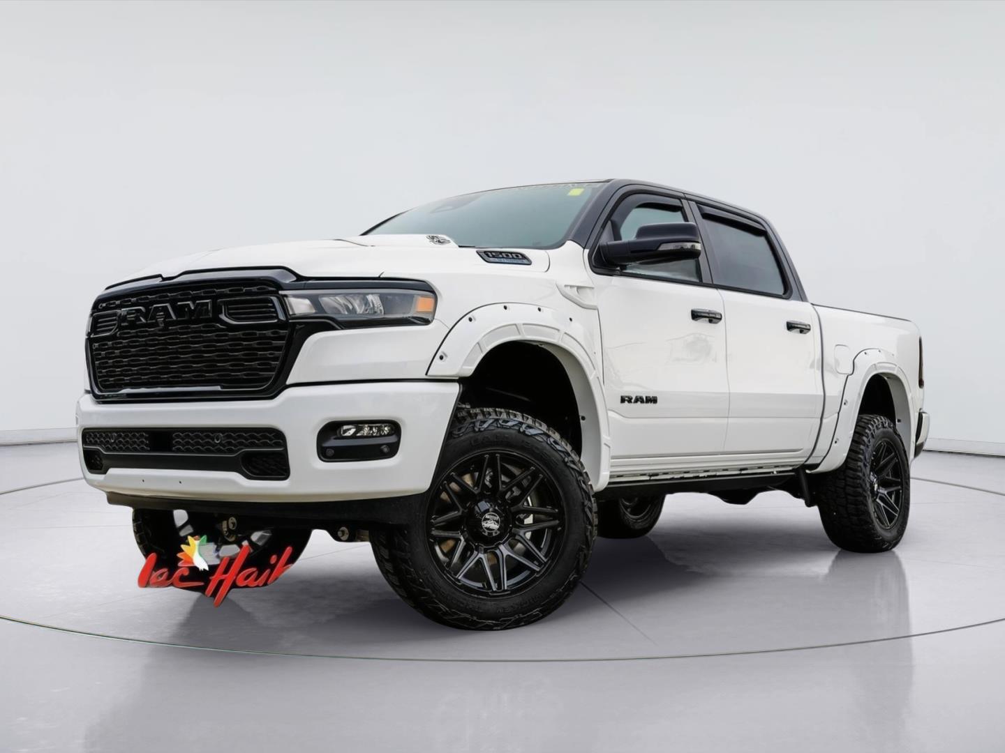 Bright White Clearcoat 2026 RAM 1500 Pickup Truck Four-Wheel Drive 8-Speed Automatic