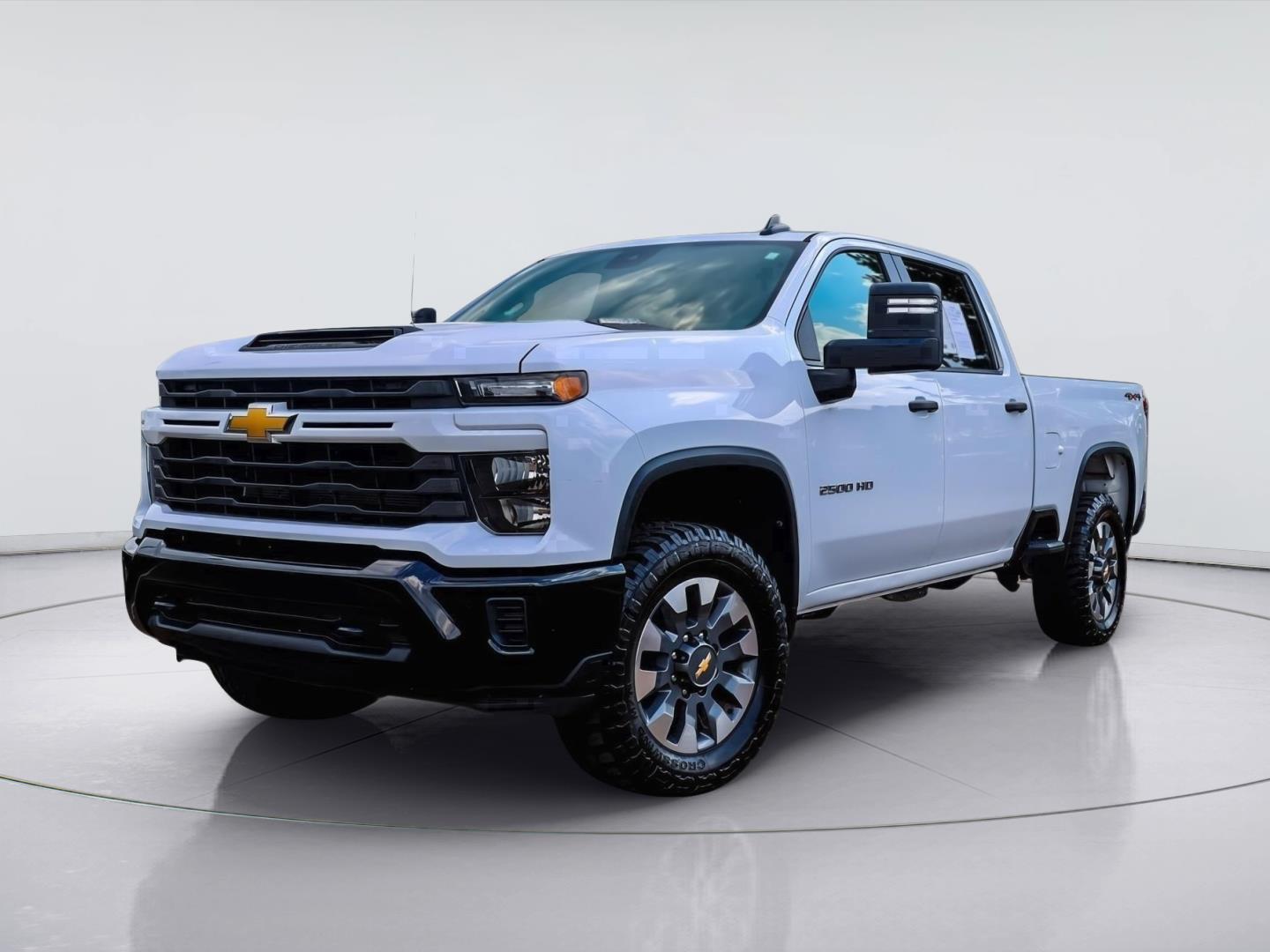 Black 2024 Chevrolet Silverado 2500HD Pickup Truck Four-Wheel Drive Automatic