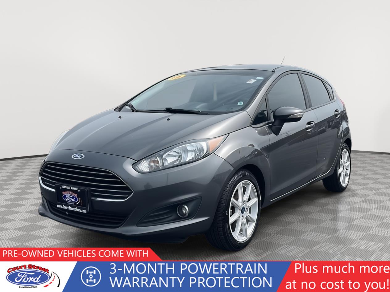Gray (Magnetic) 2016 Ford Fiesta SE Hatchback Hatchback Front-Wheel Drive 6-Speed Automatic