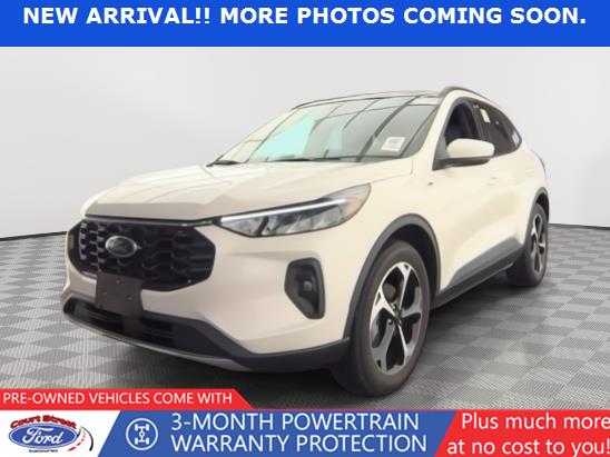 Star White Metallic Tri-Coat 2025 Ford Escape Hybrid ST-Line Select AWD SUV / Crossover All-Wheel Drive Continuously Variable Transmission