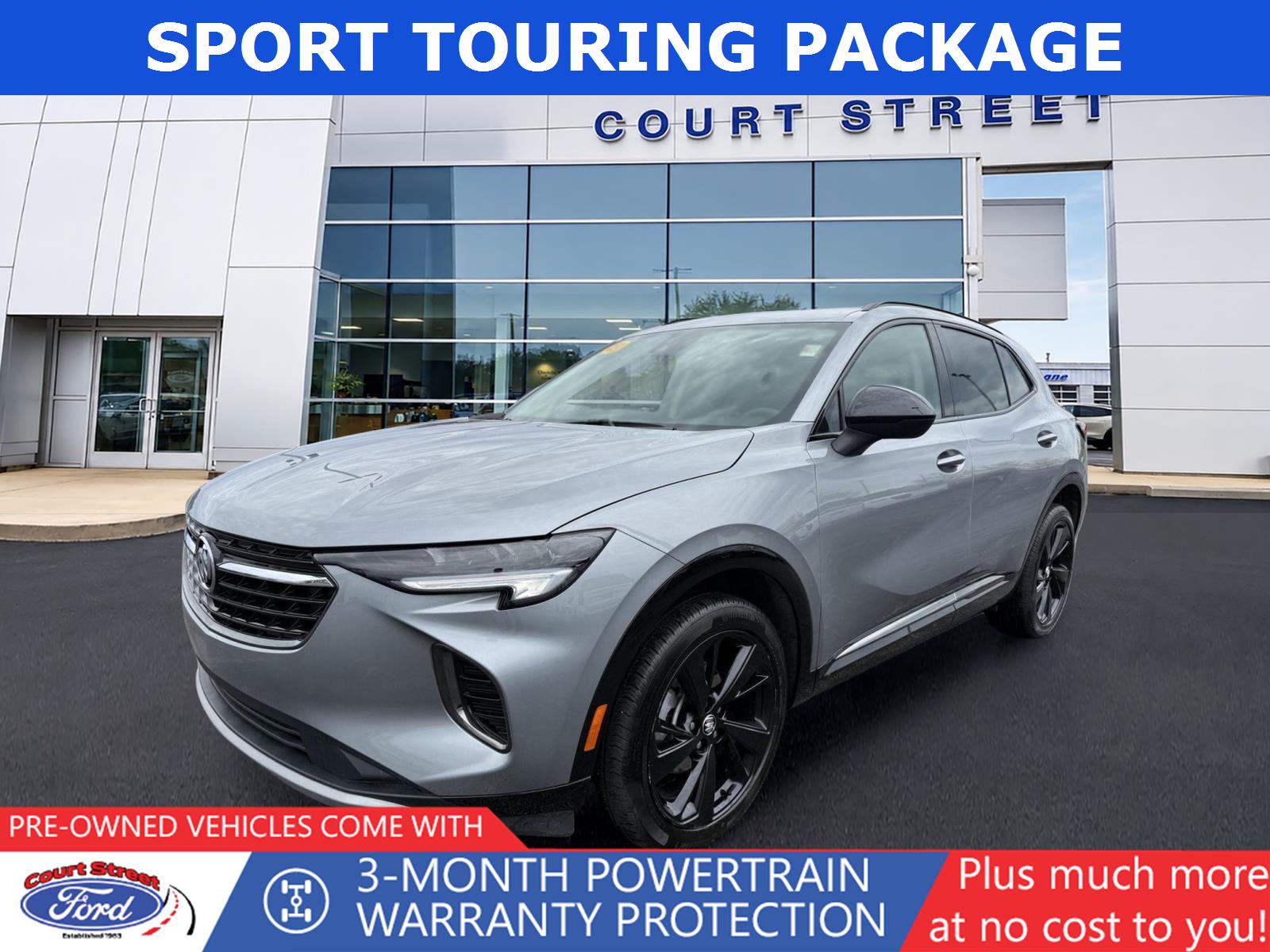 Moonstone Gray Metallic 2023 Buick Envision SUV / Crossover All-Wheel Drive 9-Speed Automatic