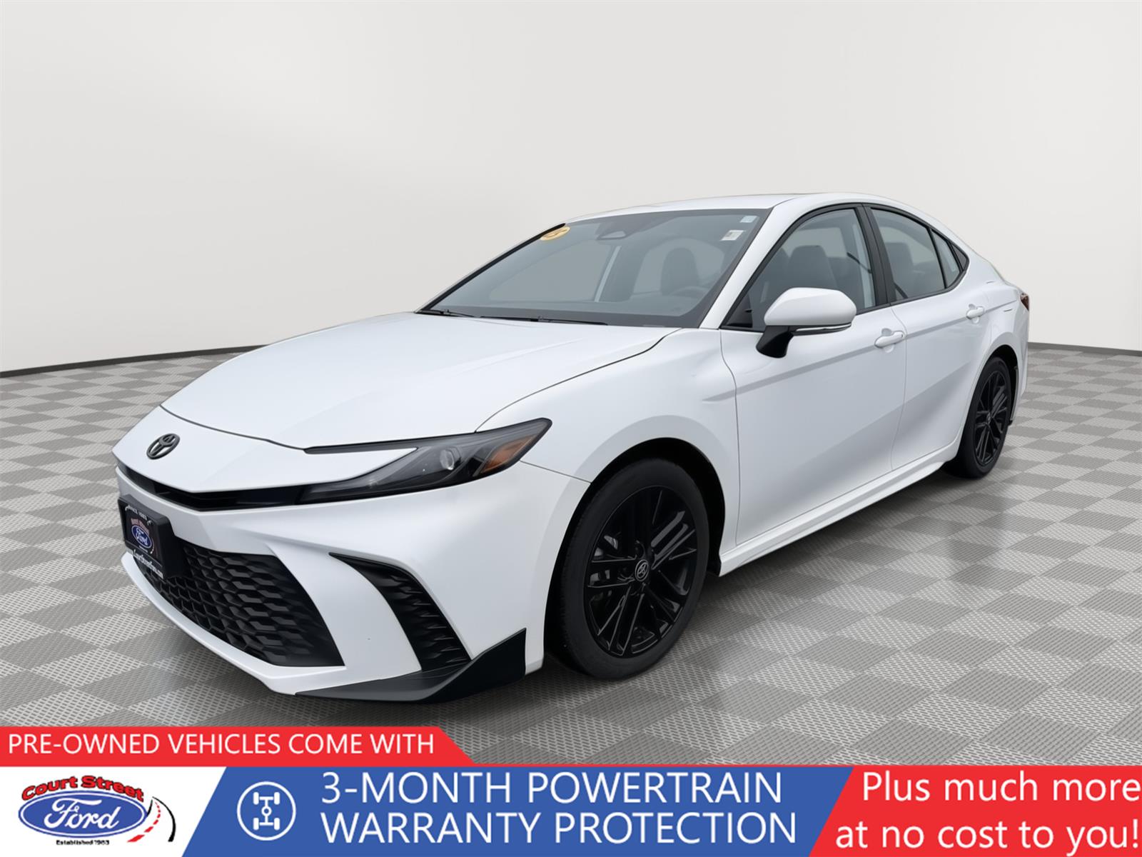 Ice Cap 2025 Toyota Camry SE FWD Sedan Front-Wheel Drive Continuously Variable Transmission