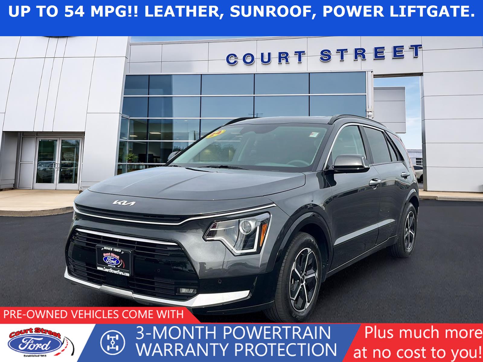 Graphite Gray 2024 Kia Niro SUV / Crossover Front-Wheel Drive 6-Speed Automatic
