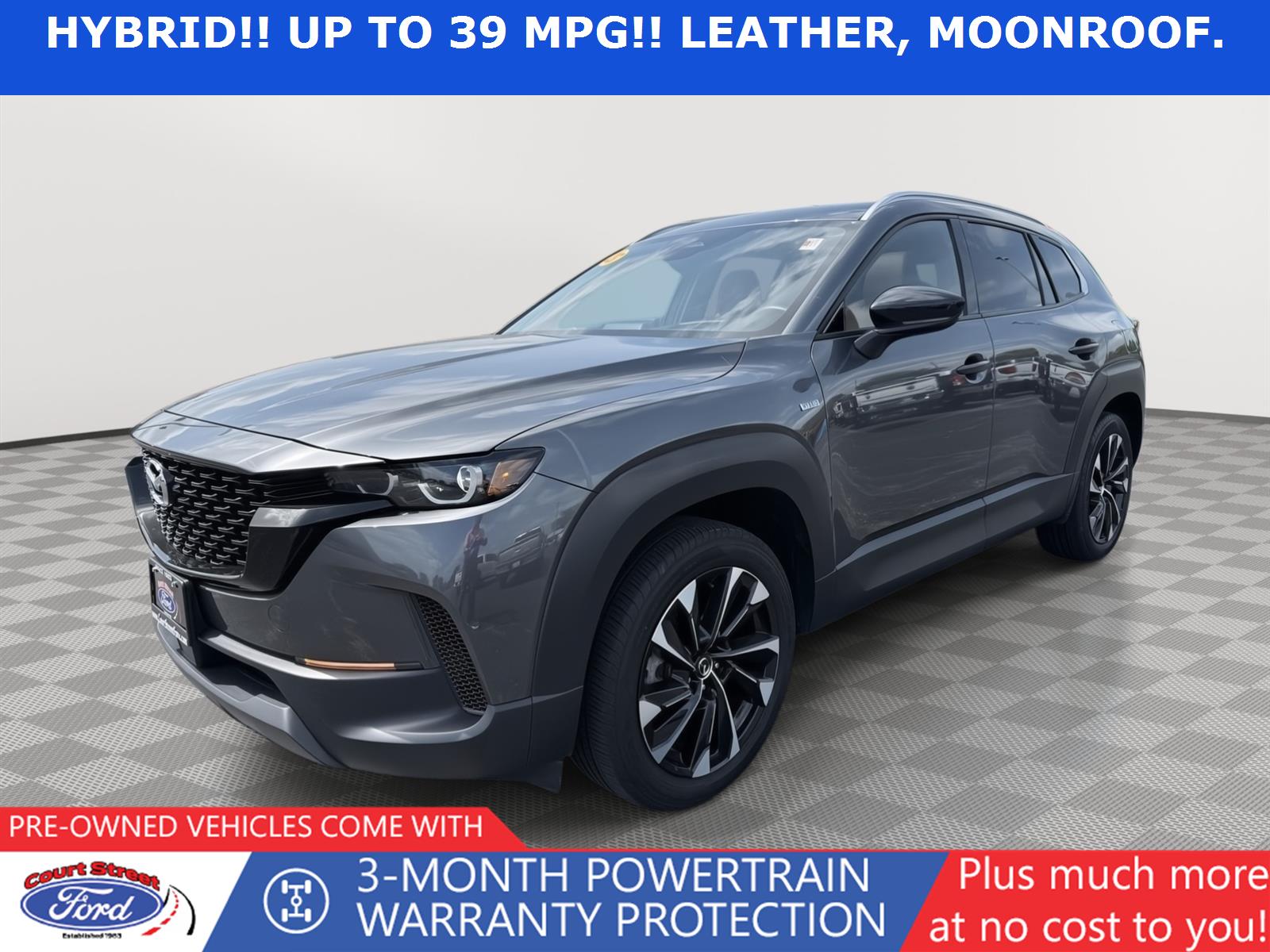 Machine Gray Metallic 2025 Mazda CX-50 SUV / Crossover All-Wheel Drive Continuously Variable Transmission