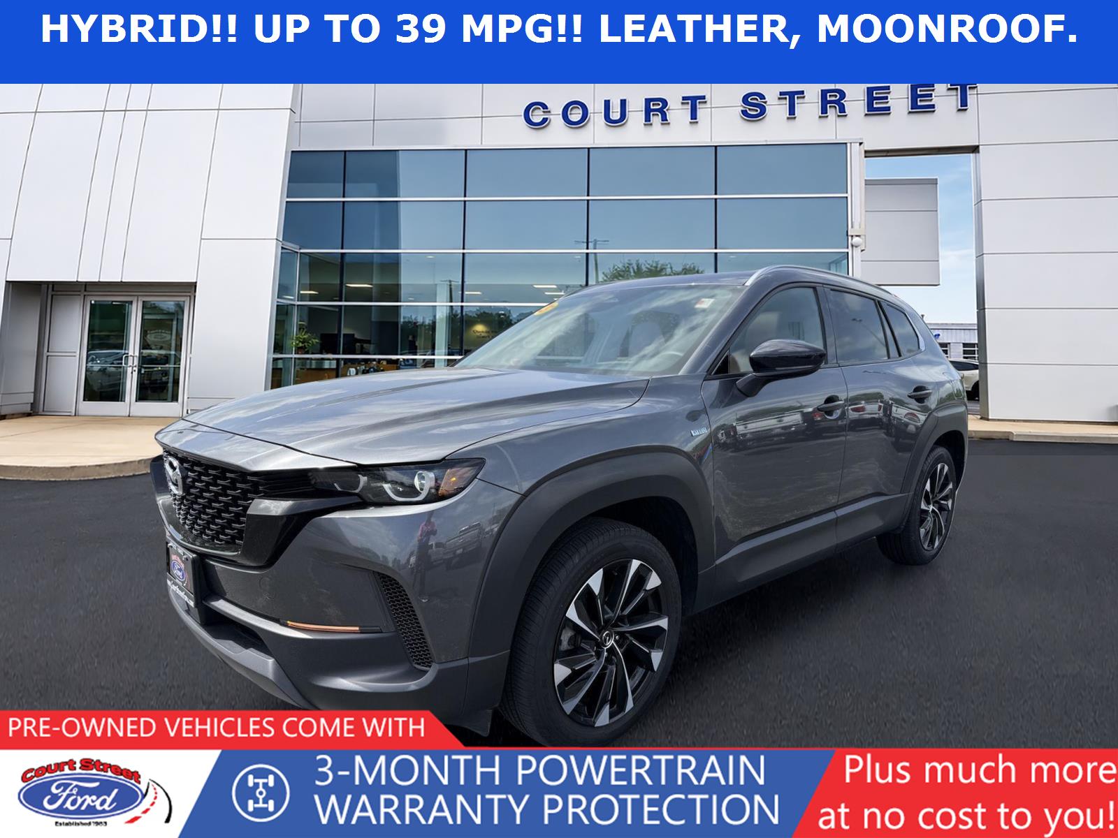 Machine Gray Metallic 2025 Mazda CX-50 SUV / Crossover All-Wheel Drive Continuously Variable Transmission