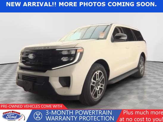 Star White Metallic Tri-Coat 2025 Ford Expedition Active 4WD SUV / Crossover Four-Wheel Drive 