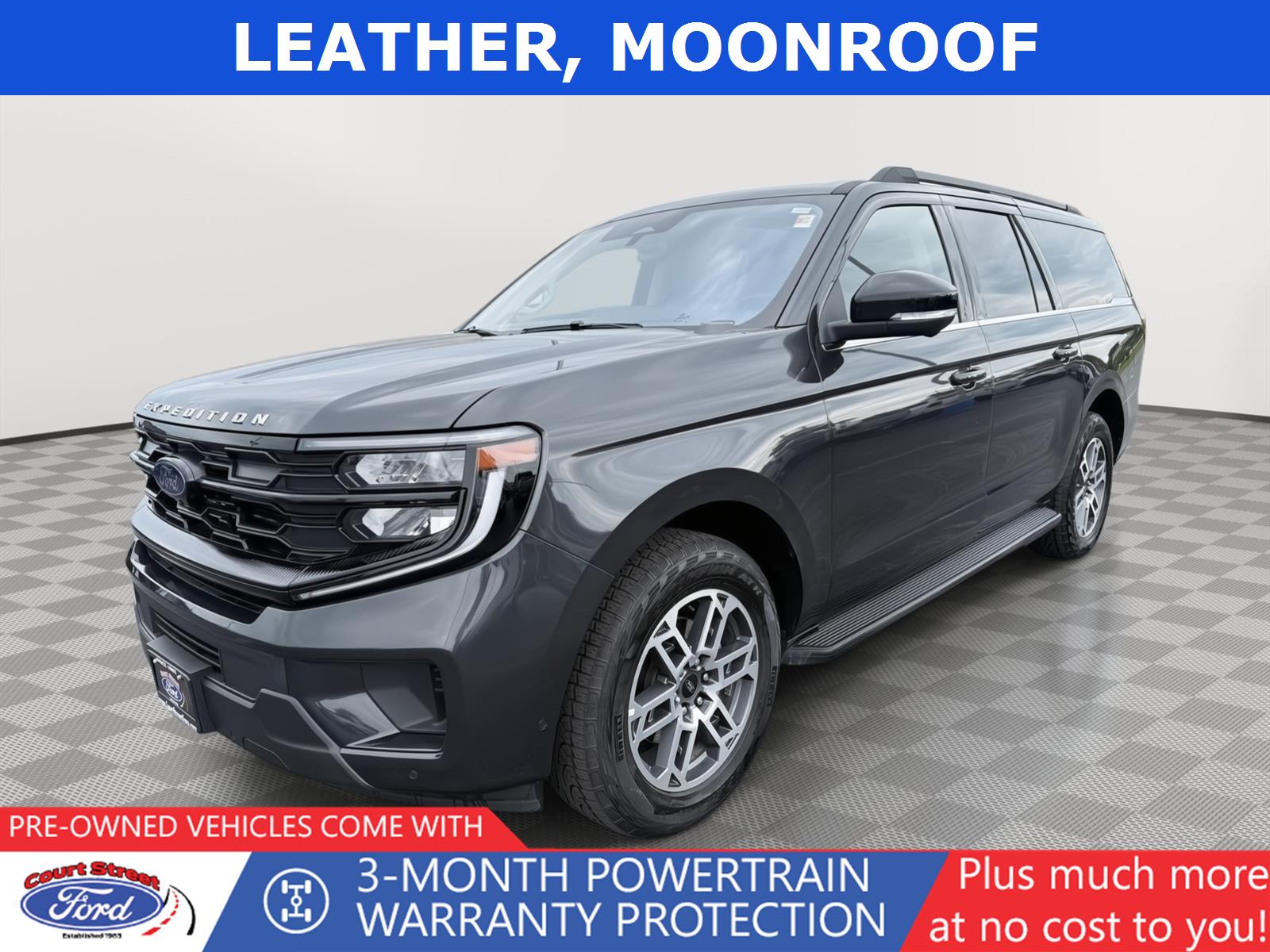 Dark Matter Gray 2025 Ford Expedition SUV / Crossover Four-Wheel Drive Automatic