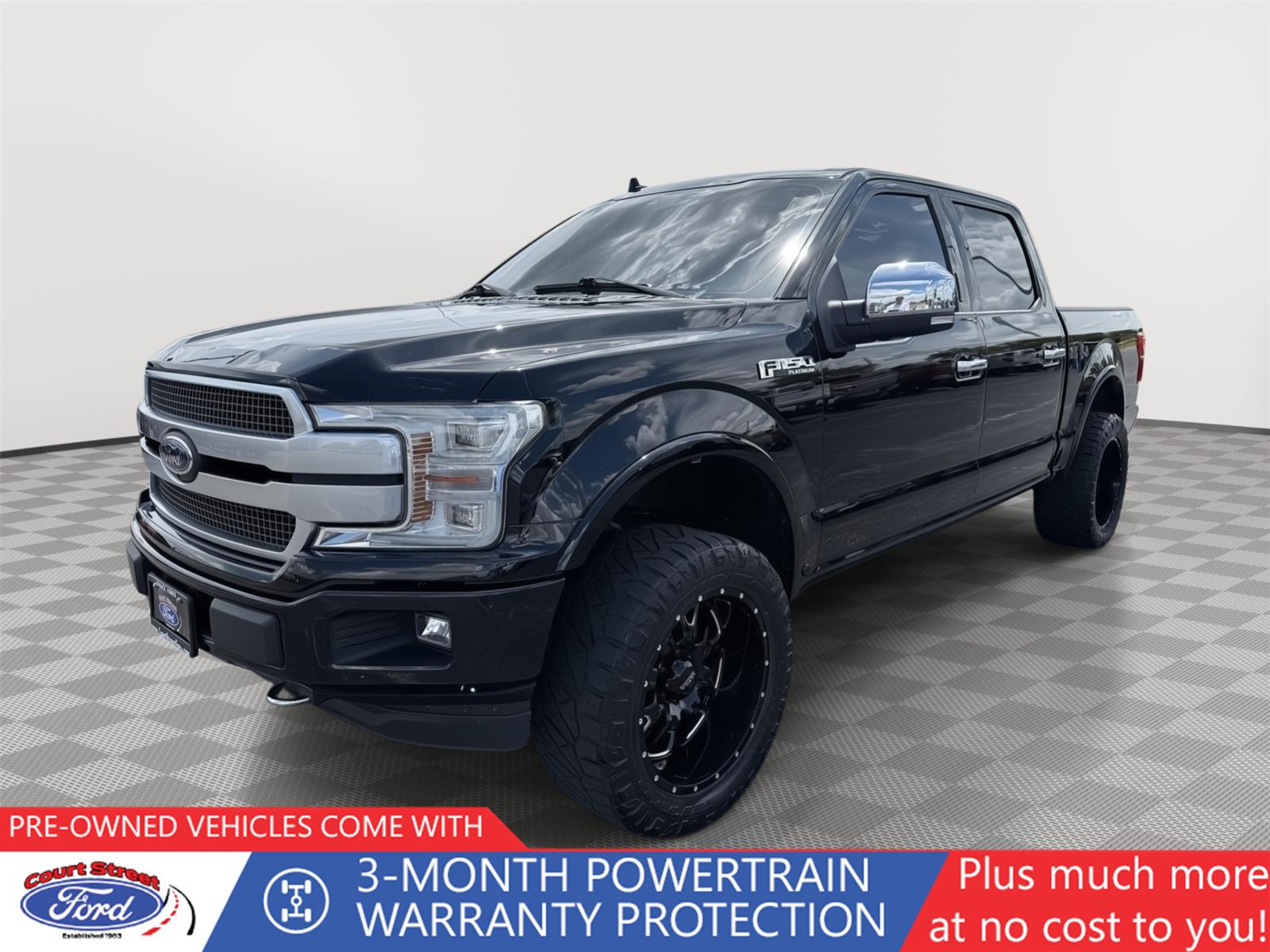 Shadow Black 2018 Ford F-150 Pickup Truck Four-Wheel Drive Automatic