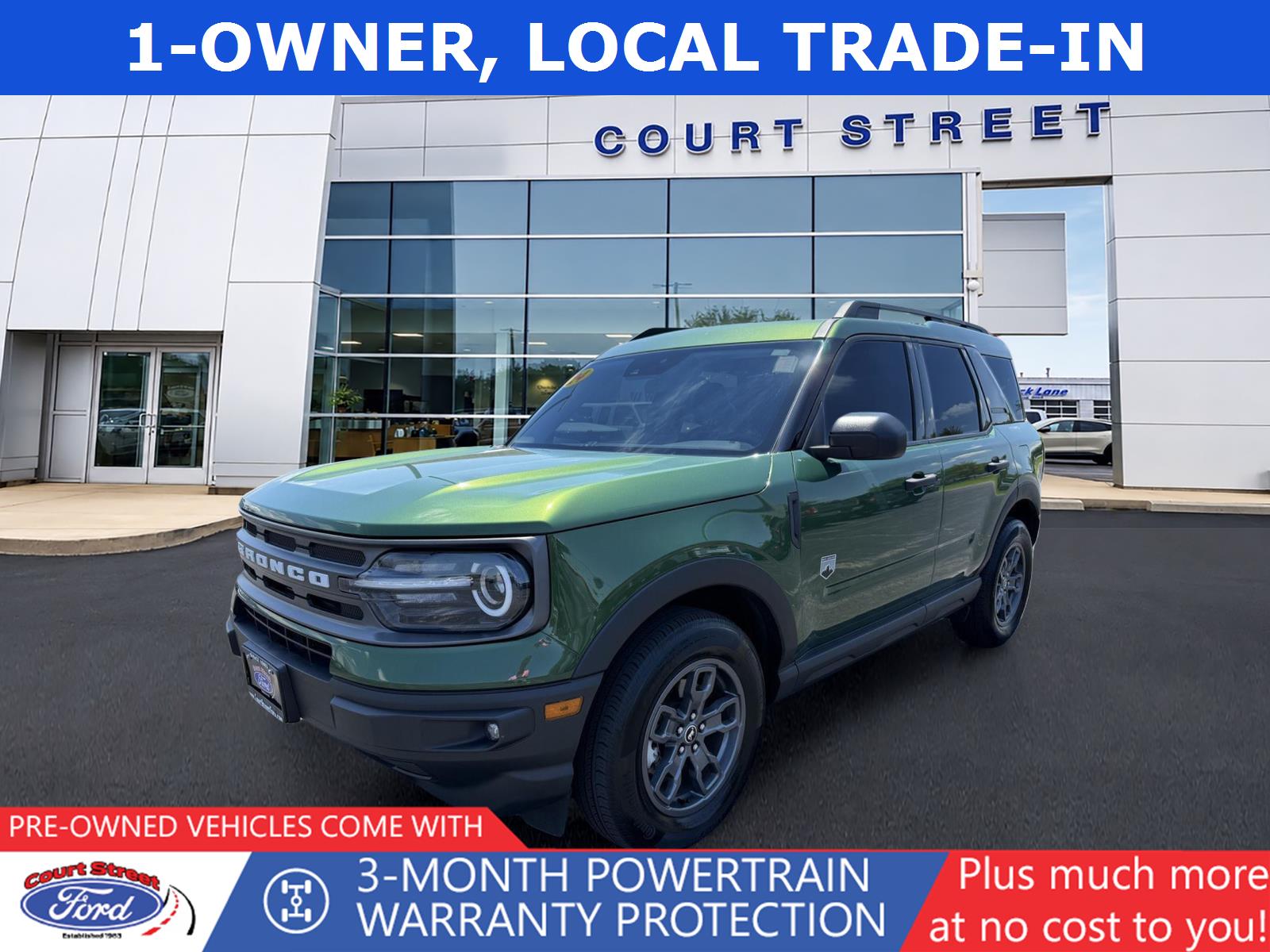 Eruption Green 2024 Ford Bronco Sport SUV / Crossover All-Wheel Drive 8-Speed Automatic