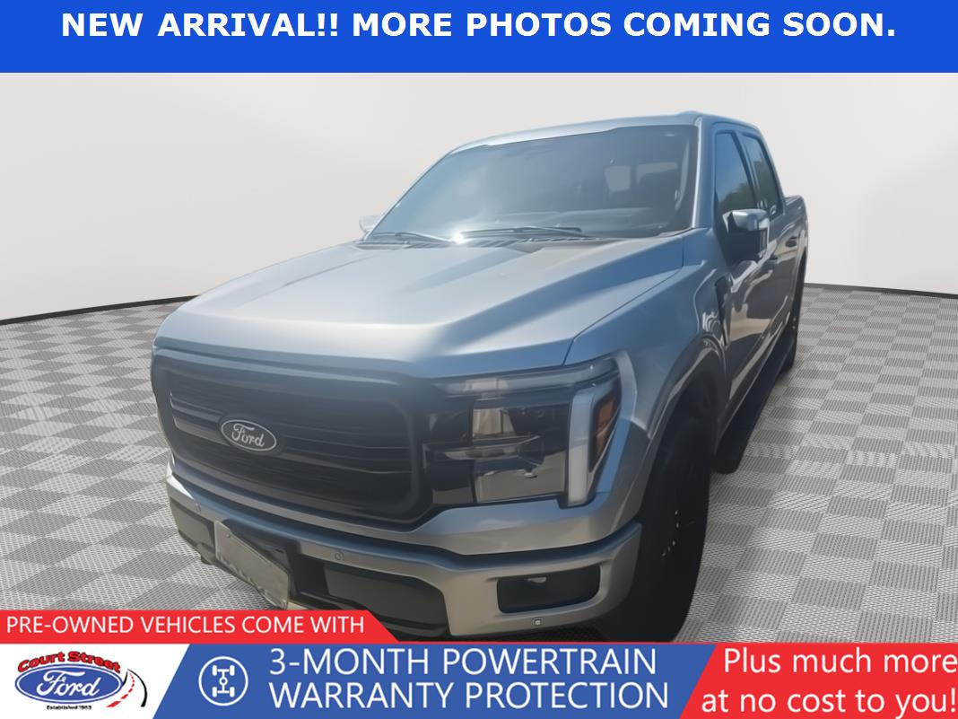 Iconic Silver 2025 Ford F-150 Pickup Truck Four-Wheel Drive Automatic