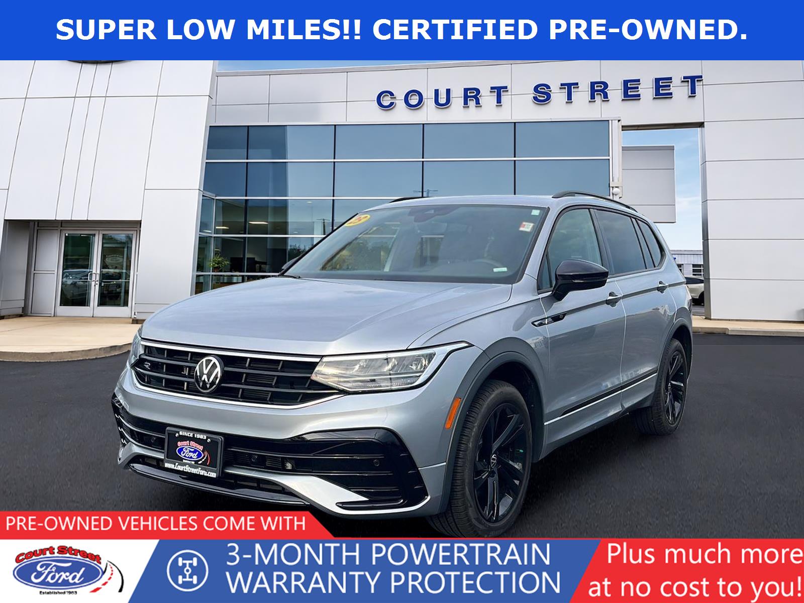 Pyrite Silver Metallic 2023 Volkswagen Tiguan SUV / Crossover Front-Wheel Drive Automatic
