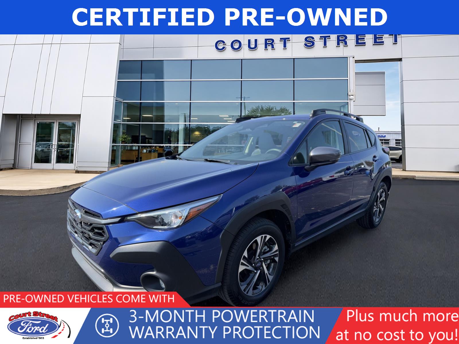 Sapphire Blue Pearl 2025 Subaru Crosstrek SUV / Crossover All-Wheel Drive Continuously Variable Transmission