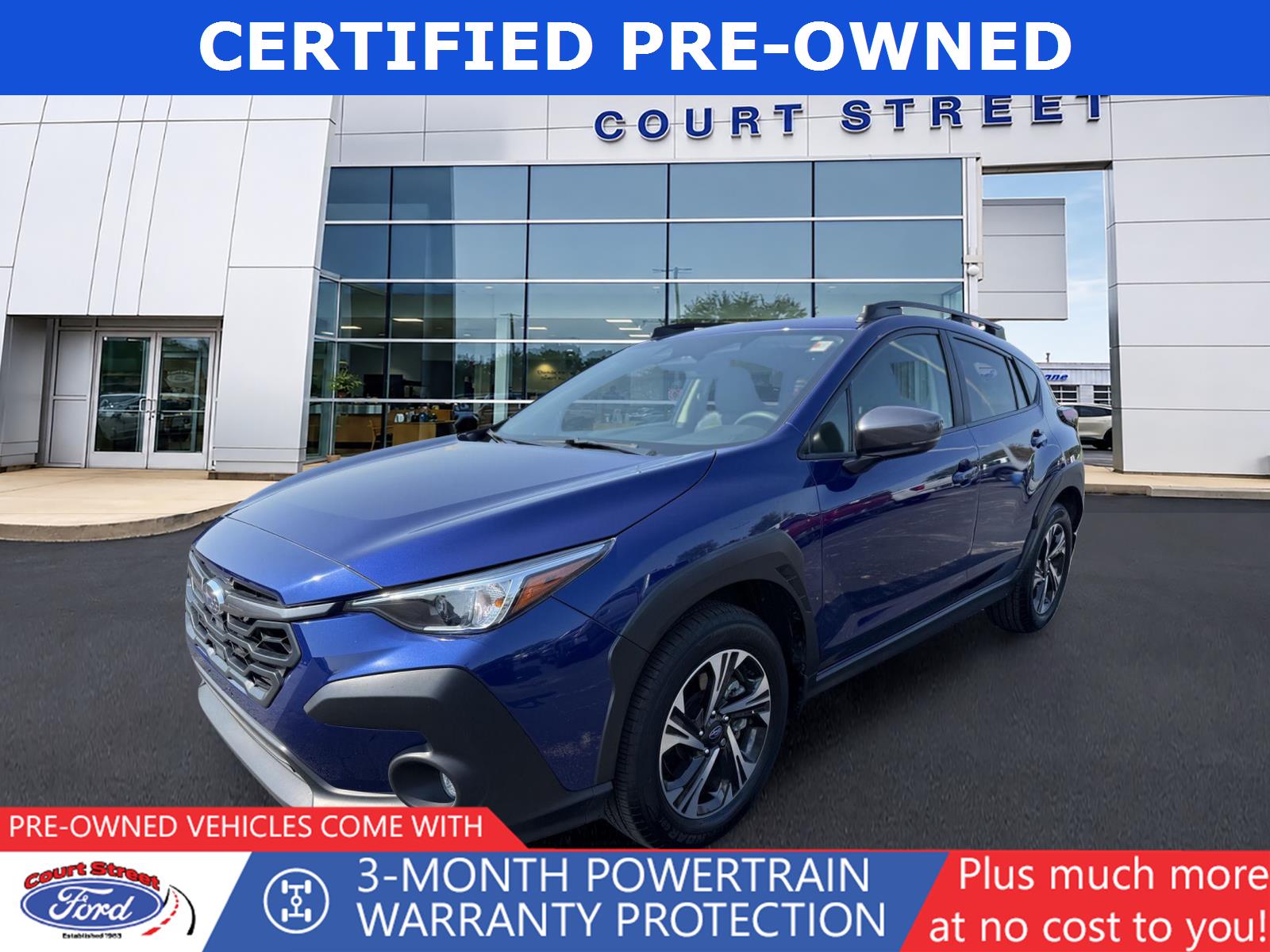 Sapphire Blue Pearl 2025 Subaru Crosstrek SUV / Crossover All-Wheel Drive Continuously Variable Transmission