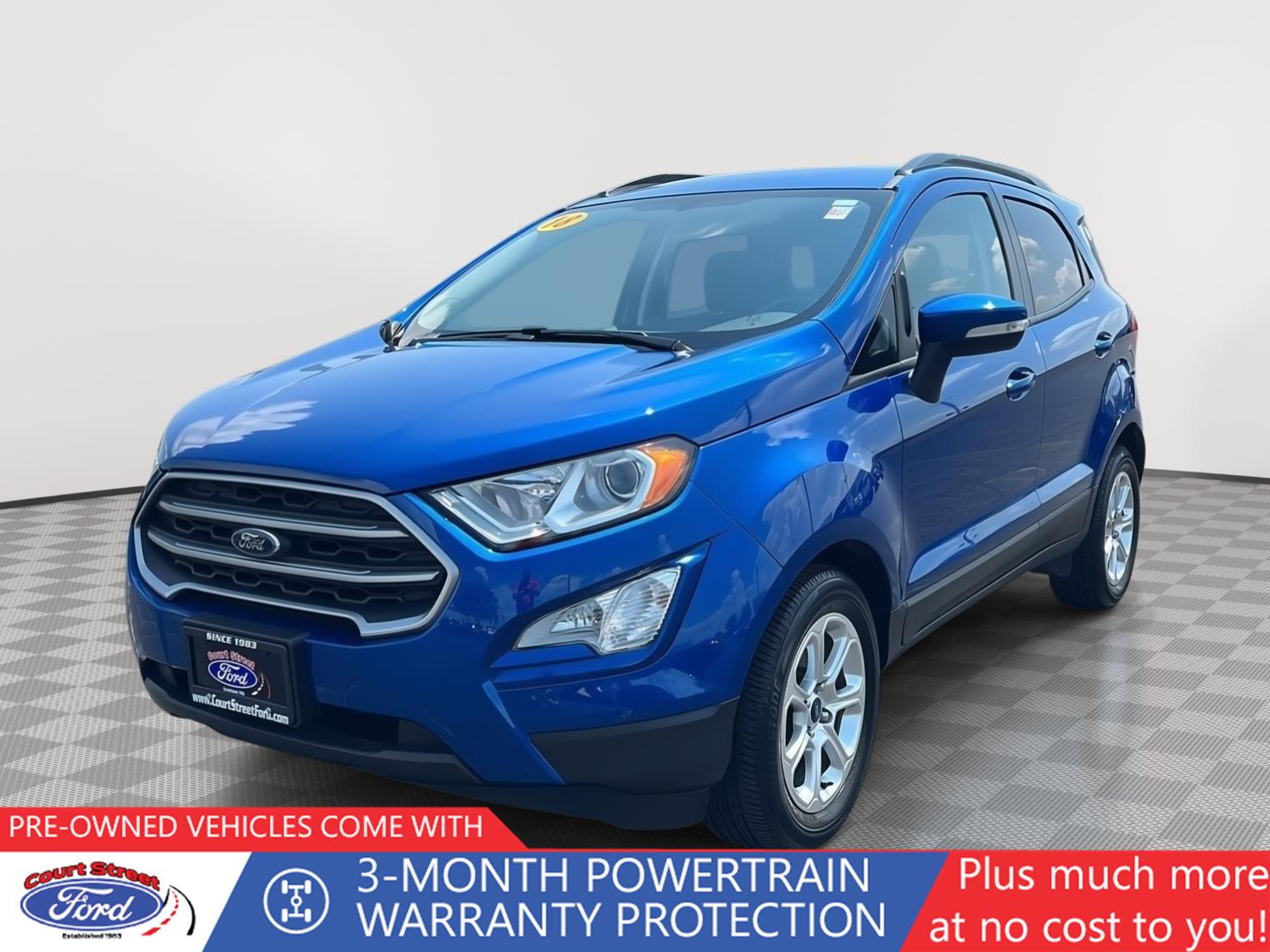 Lightning Blue 2018 Ford EcoSport SUV / Crossover Front-Wheel Drive 6-Speed Automatic