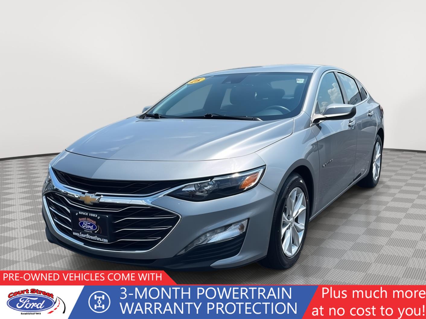 Sterling Gray Metallic 2025 Chevrolet Malibu Sedan Front-Wheel Drive Continuously Variable Transmission