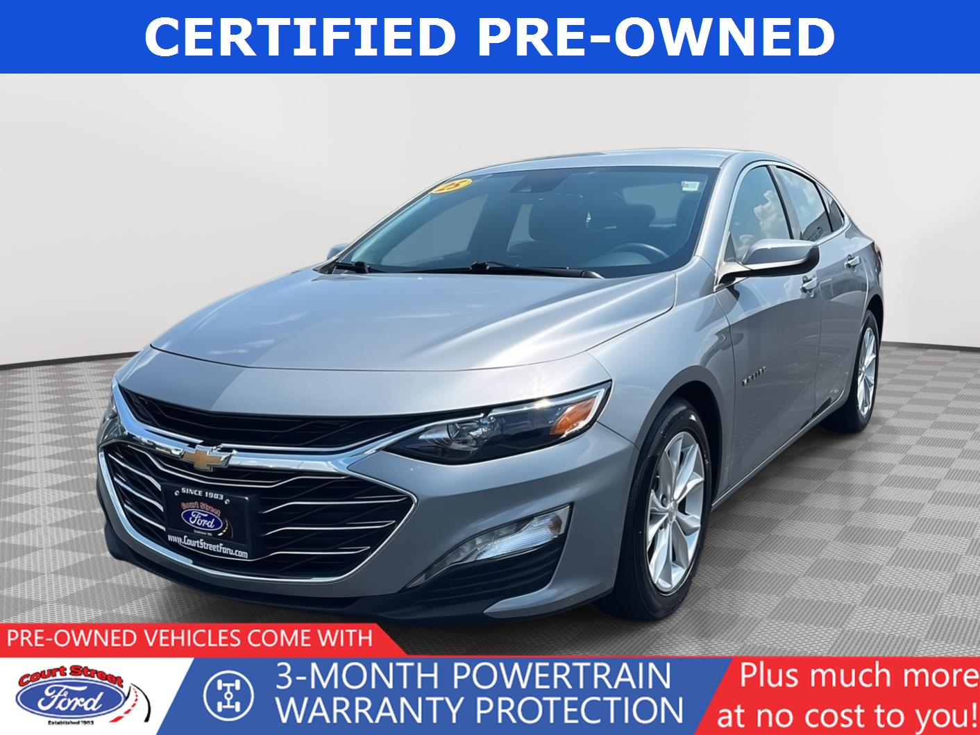 Sterling Gray Metallic 2025 Chevrolet Malibu Sedan Front-Wheel Drive Continuously Variable Transmission