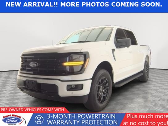 Oxford White 2024 Ford F-150 Pickup Truck Four-Wheel Drive Automatic