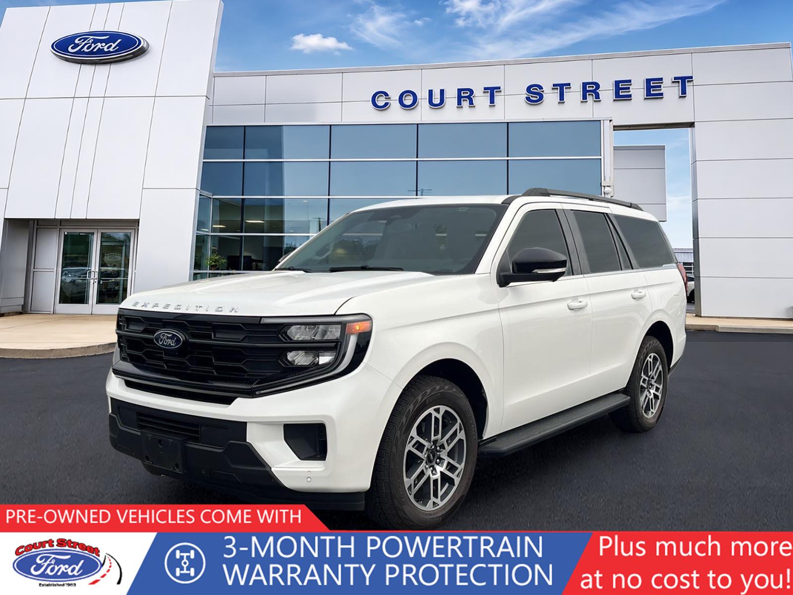 Star White Metallic Tri-Coat 2026 Ford Expedition SUV / Crossover Four-Wheel Drive Automatic
