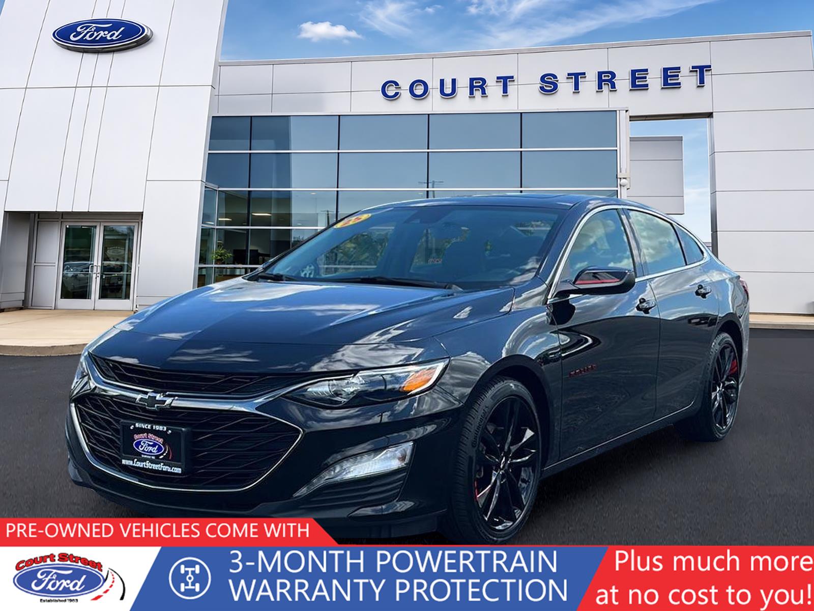 Mosaic Black Metallic 2025 Chevrolet Malibu Sedan Front-Wheel Drive Continuously Variable Transmission
