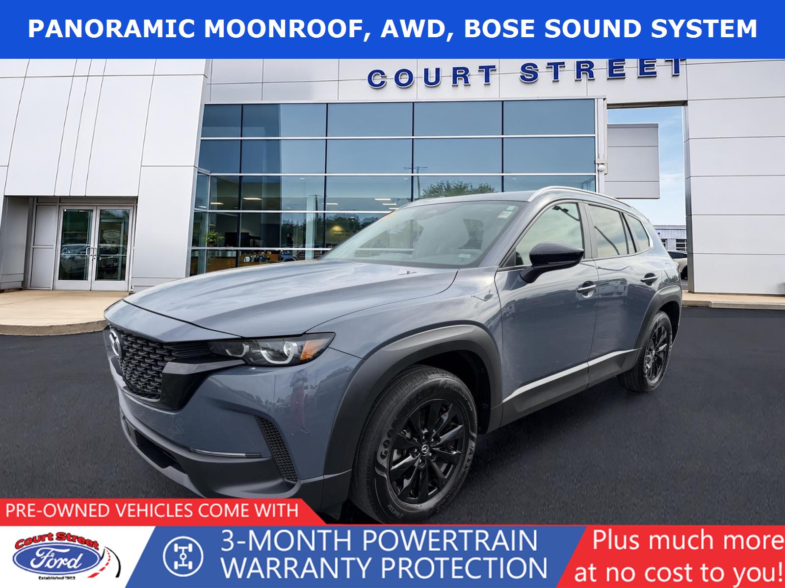 Polymetal Gray Metallic 2025 Mazda CX-50 SUV / Crossover All-Wheel Drive Automatic