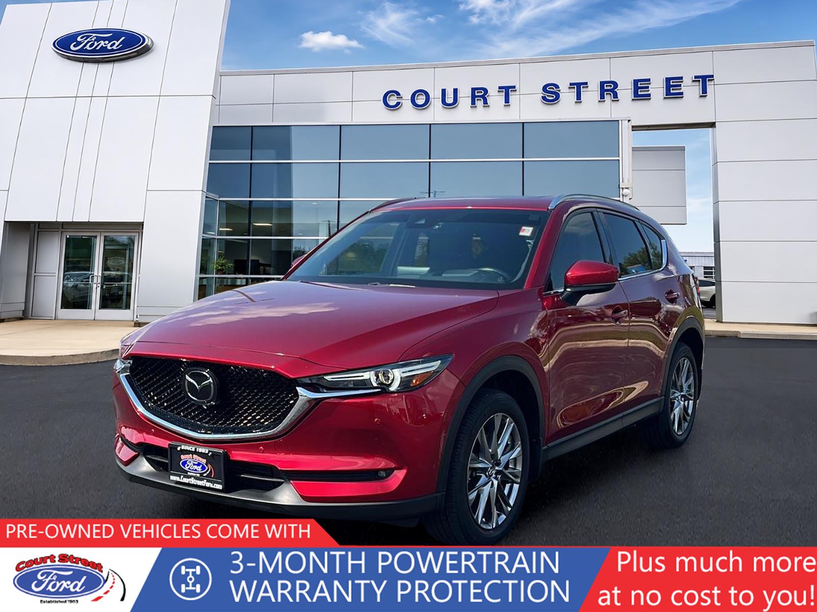 Soul Red Crystal Metallic 2020 Mazda CX-5 SUV / Crossover All-Wheel Drive Automatic