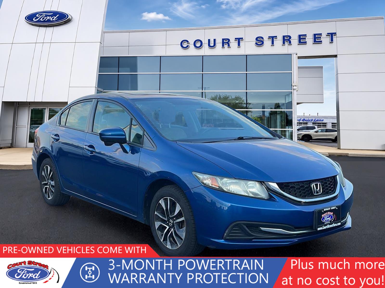 2014 Honda Civic Sedan Front-Wheel Drive Continuously Variable Transmission