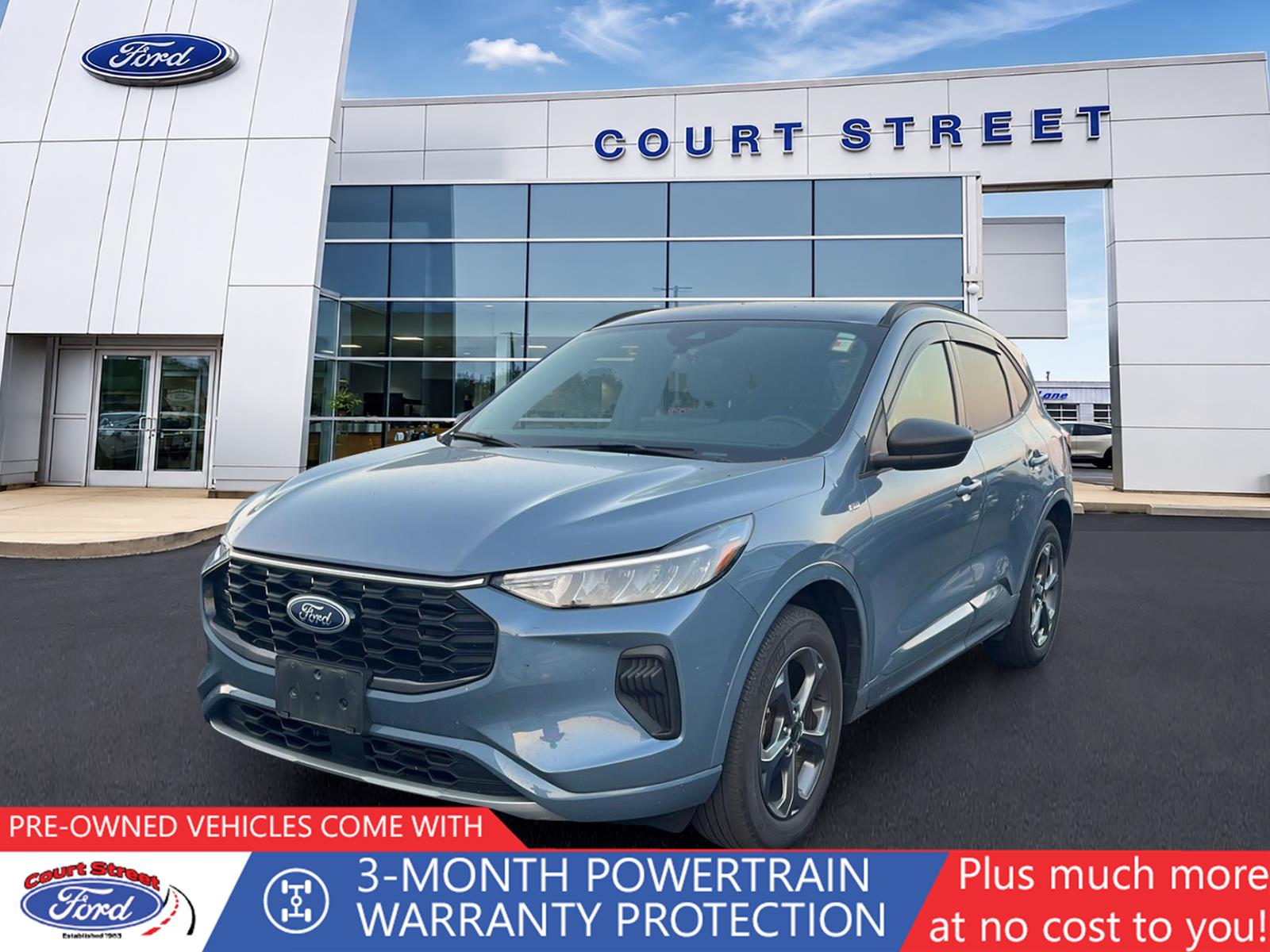 Vapor Blue 2024 Ford Escape SUV / Crossover All-Wheel Drive