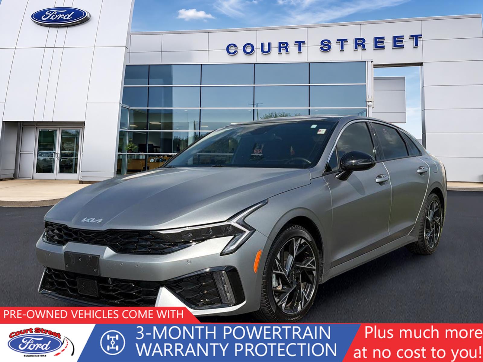 Steel Matte Gray 2025 Kia K5 Sedan Front-Wheel Drive Automatic