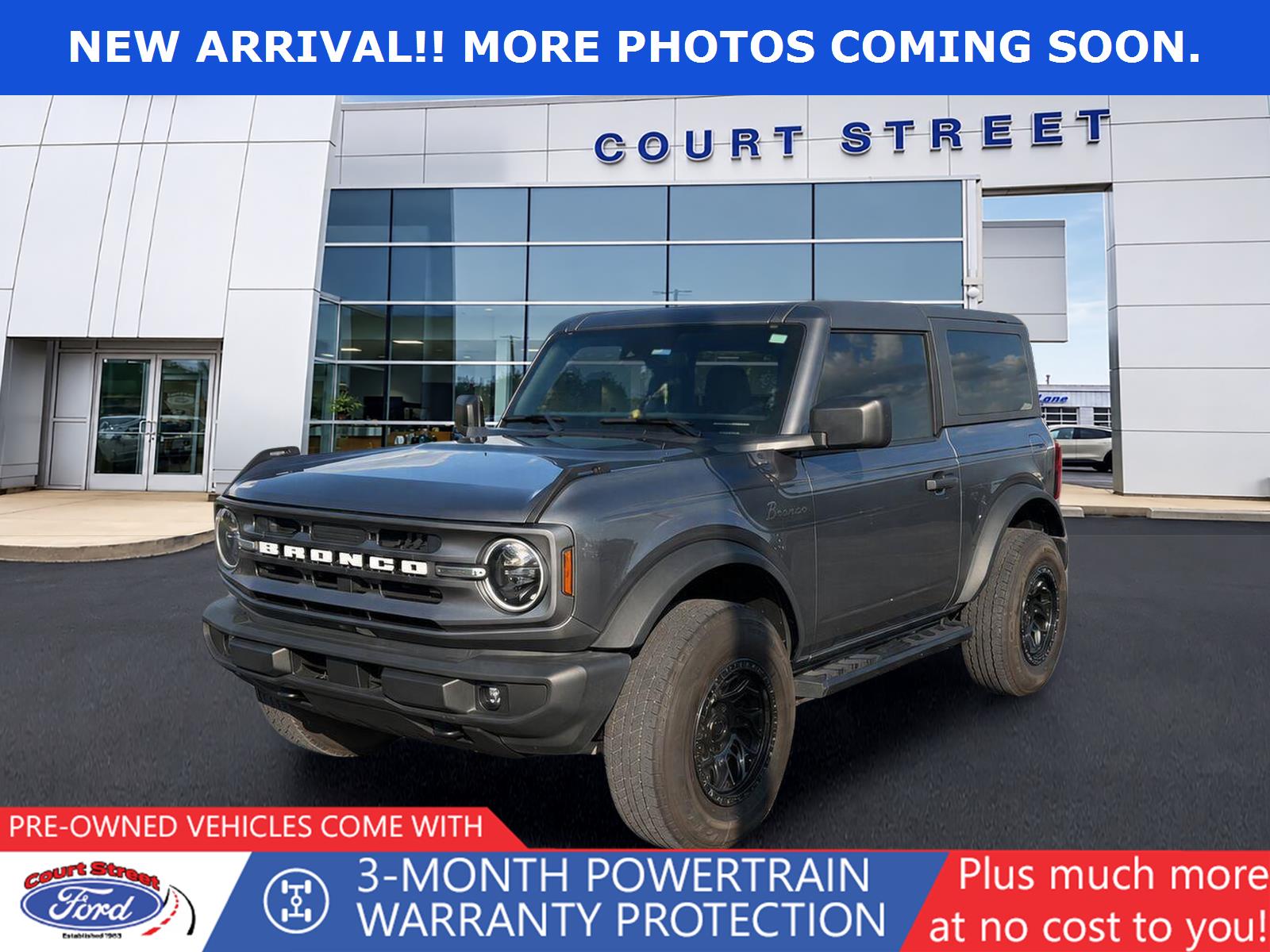 Carbonized Gray 2024 Ford Bronco SUV / Crossover Four-Wheel Drive Automatic