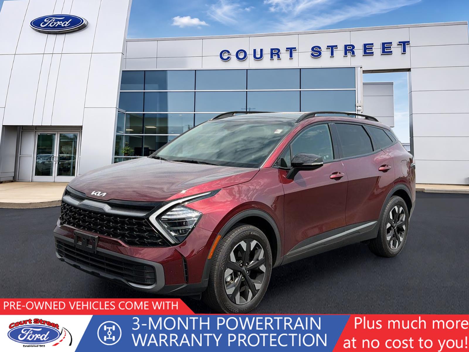 Dawning Red 2024 Kia Sportage SUV / Crossover All-Wheel Drive 8-Speed Automatic