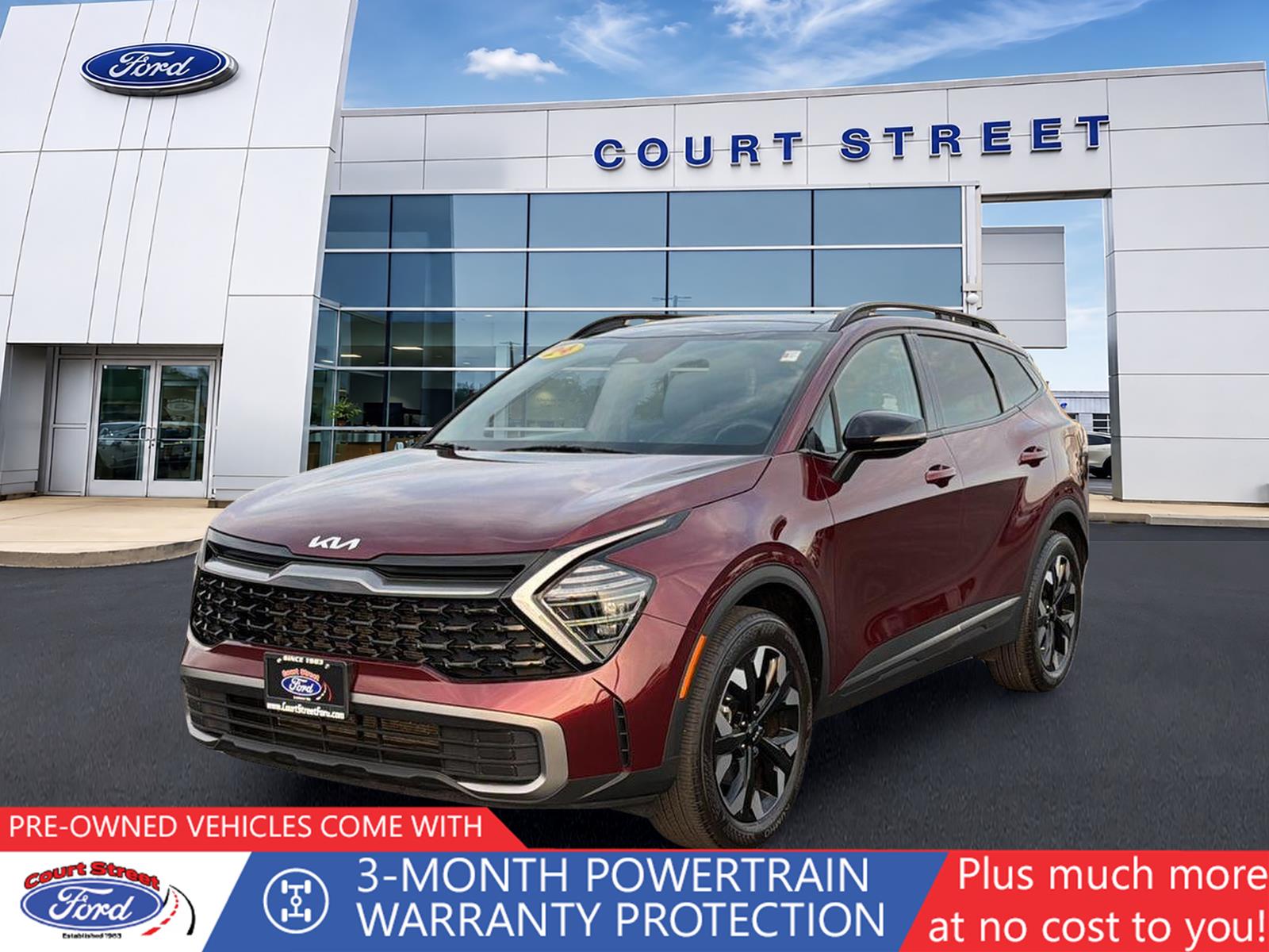 Dawning Red 2024 Kia Sportage SUV / Crossover All-Wheel Drive 8-Speed Automatic