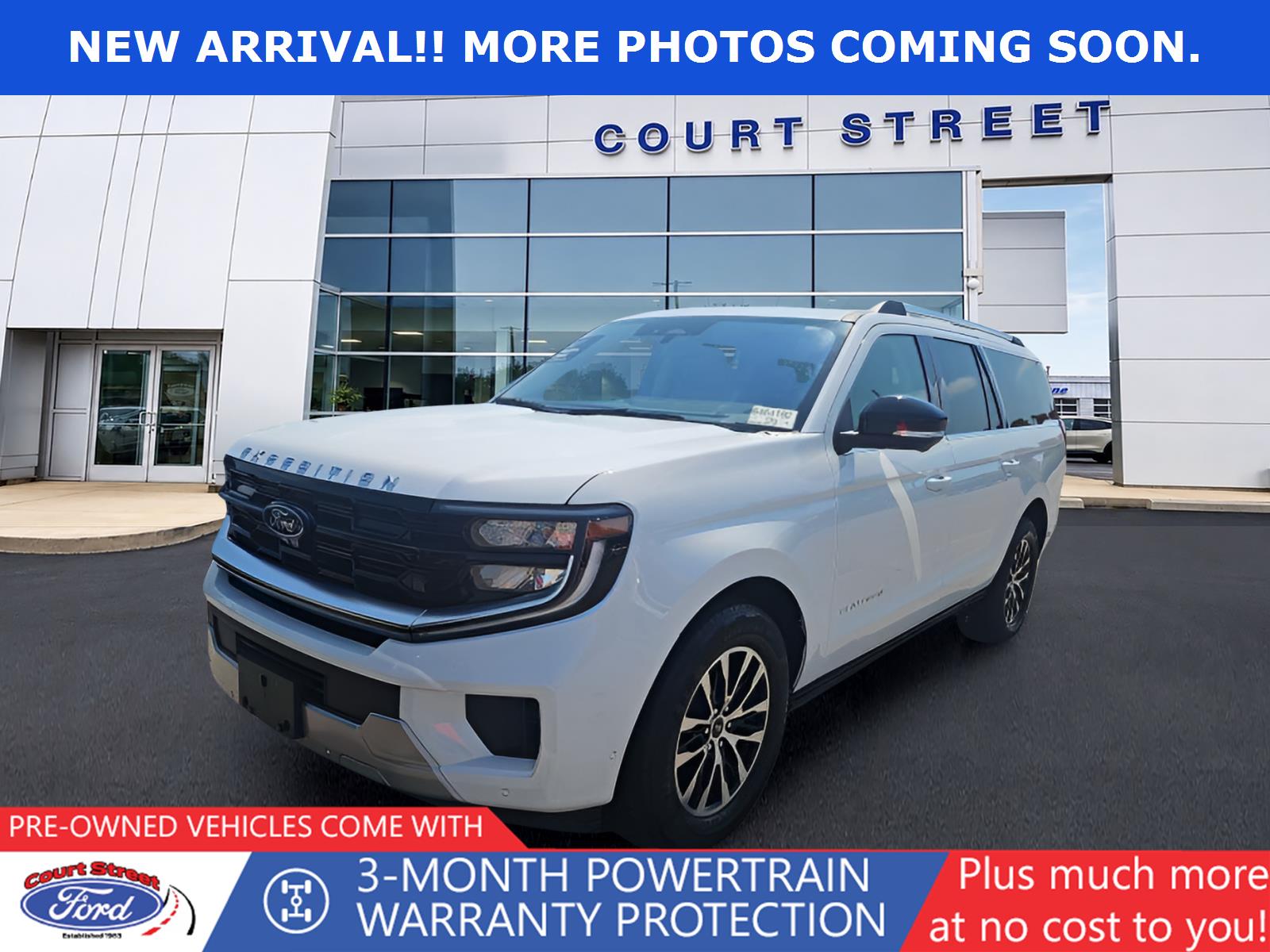 Oxford White 2025 Ford Expedition SUV / Crossover Four-Wheel Drive Automatic