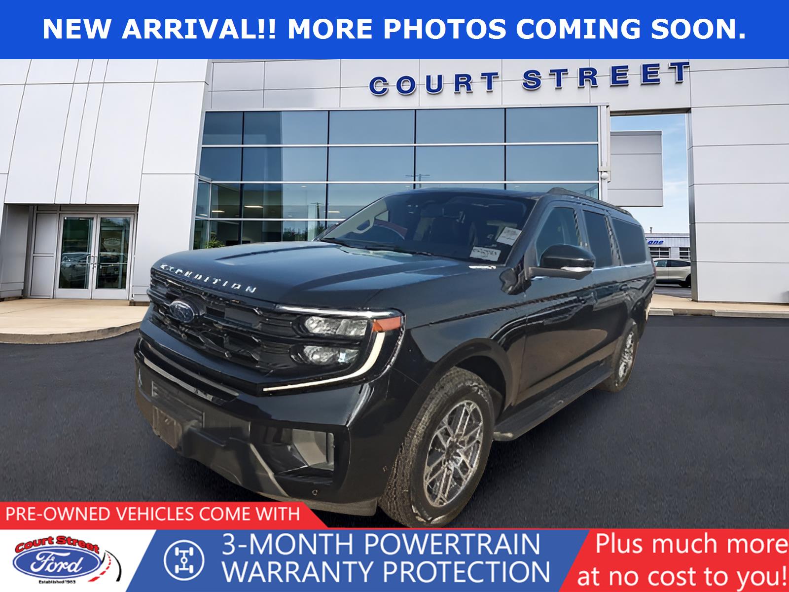 Agate Black 2025 Ford Expedition SUV / Crossover Four-Wheel Drive Automatic
