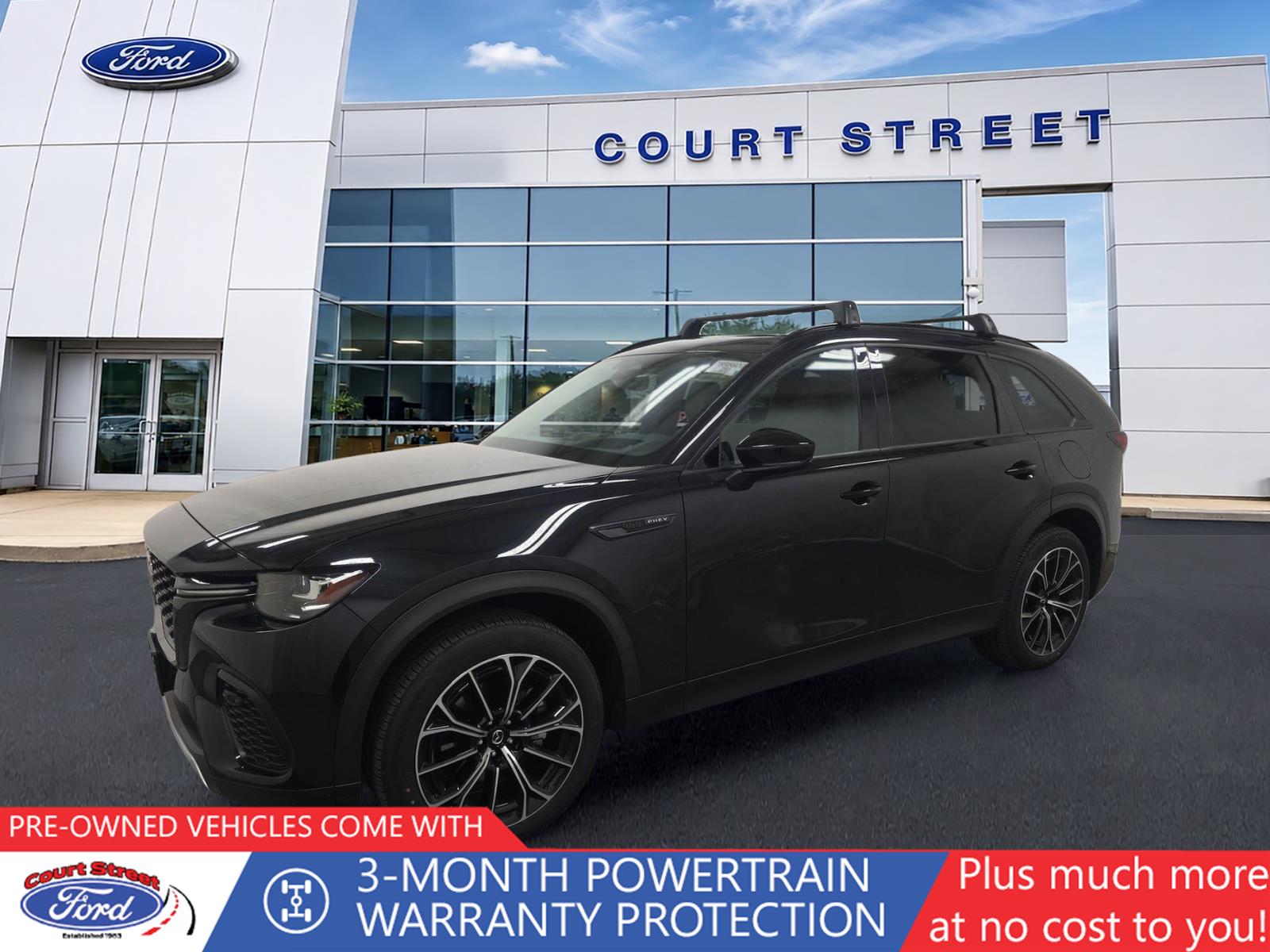 Jet Black Mica 2025 Mazda CX-70 SUV / Crossover All-Wheel Drive Automatic