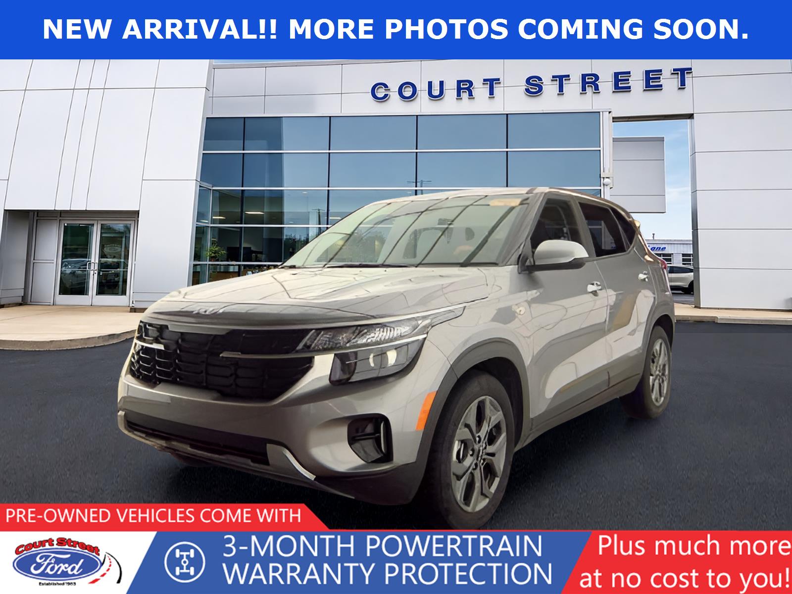 Steel Gray 2026 Kia Seltos SUV / Crossover Front-Wheel Drive Continuously Variable Transmission