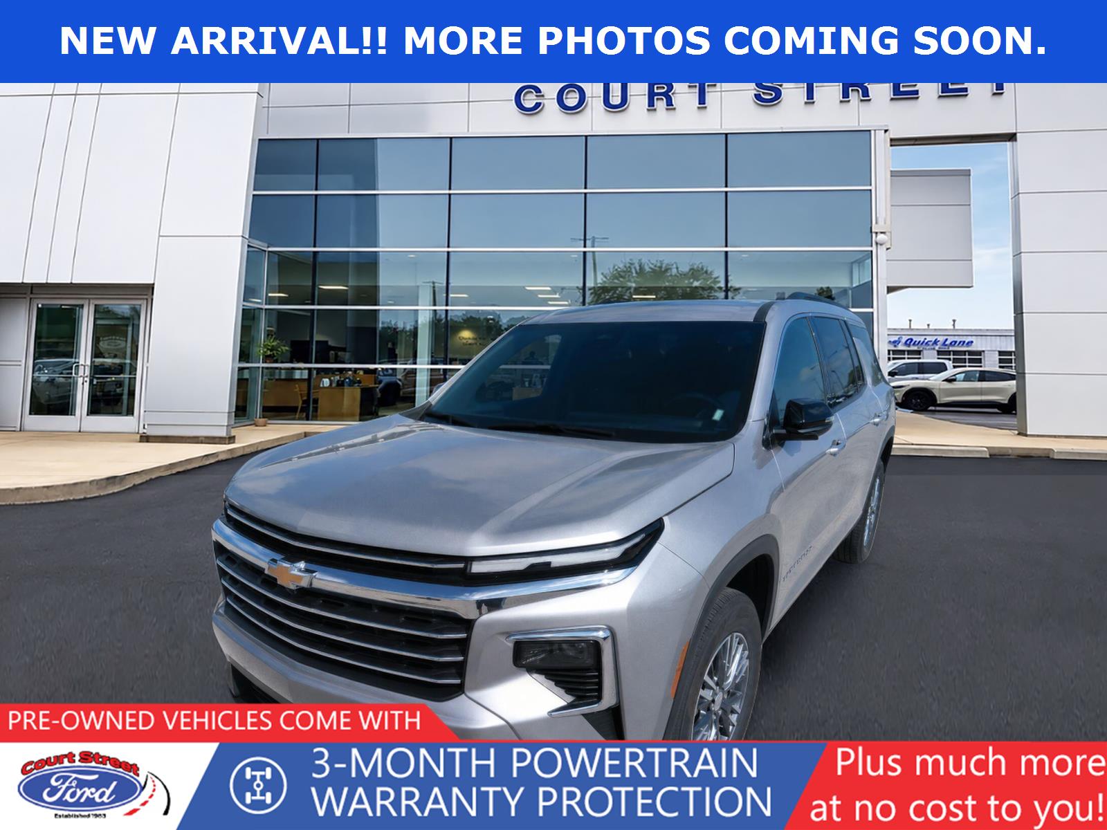 Sterling Gray Metallic 2026 Chevrolet Traverse SUV / Crossover Four-Wheel Drive 8-Speed Automatic