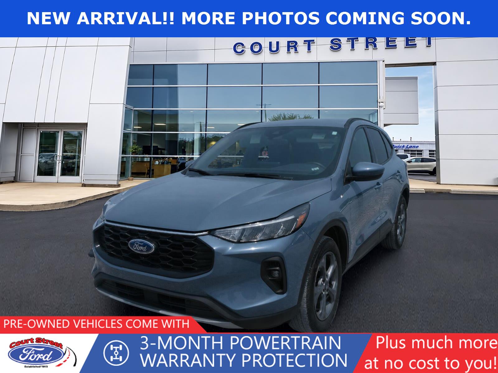 Vapor Blue 2025 Ford Escape SUV / Crossover All-Wheel Drive 8-Speed Automatic