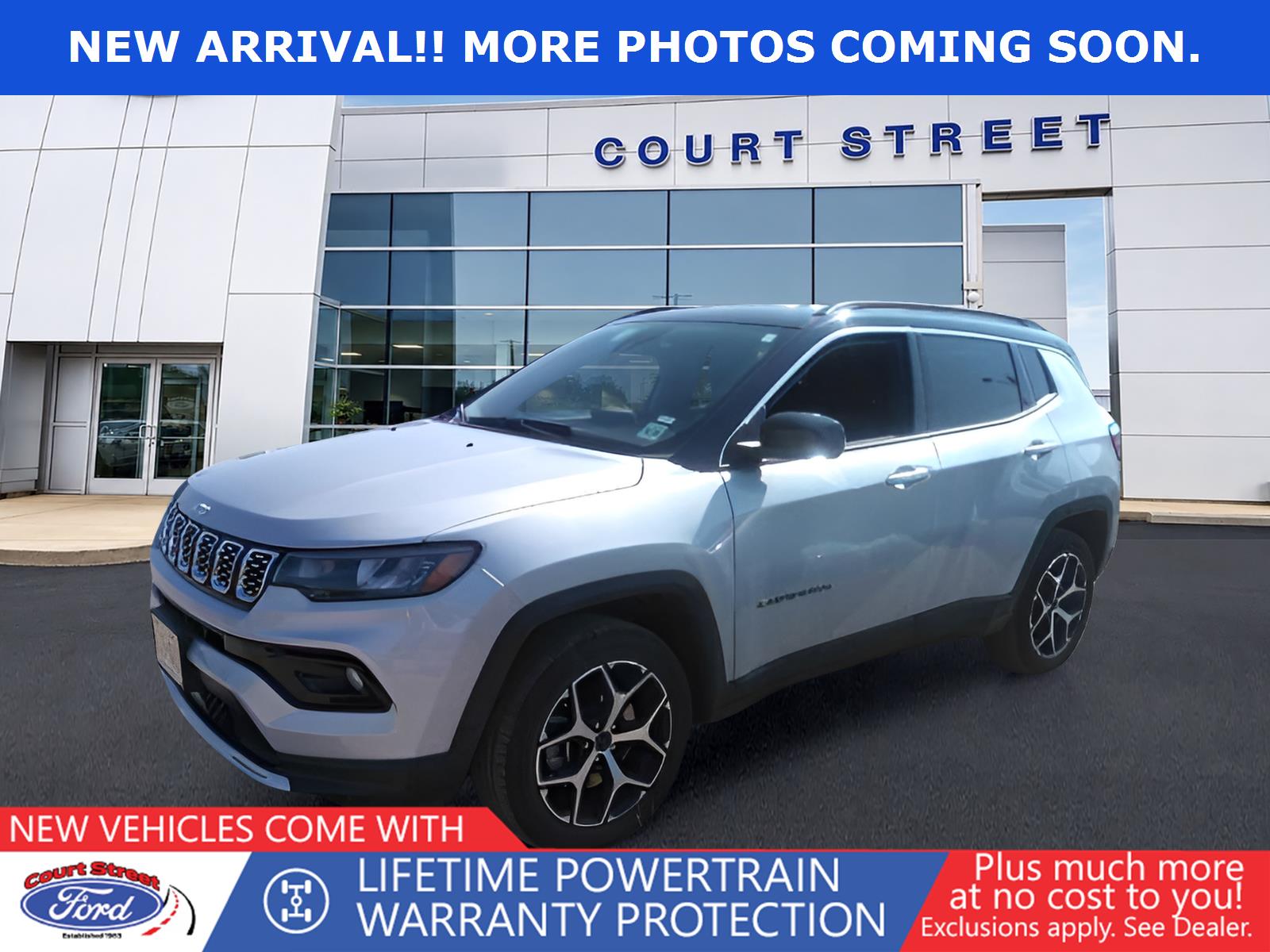 Silver Zynith Metallic Clearcoat 2026 Jeep Compass SUV / Crossover Four-Wheel Drive 8-Speed Automatic