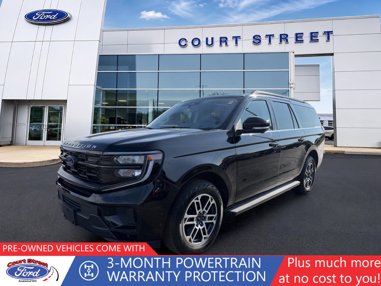 Agate Black 2025 Ford Expedition SUV / Crossover Four-Wheel Drive Automatic